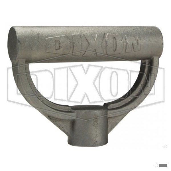 D-Style Heavy Duty Shovel Handle, Suitable For Use w/ Type 35 Loading Arm Swivel, Aluminum, Domestic
